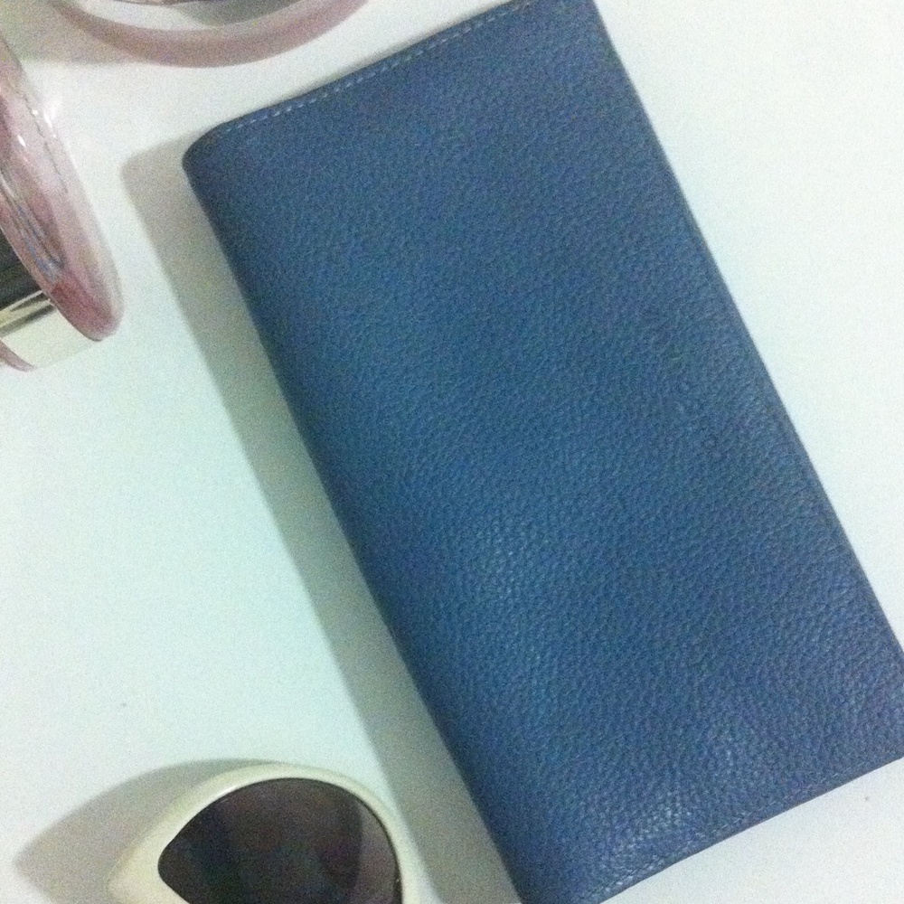 Longchamp Blue Wallet